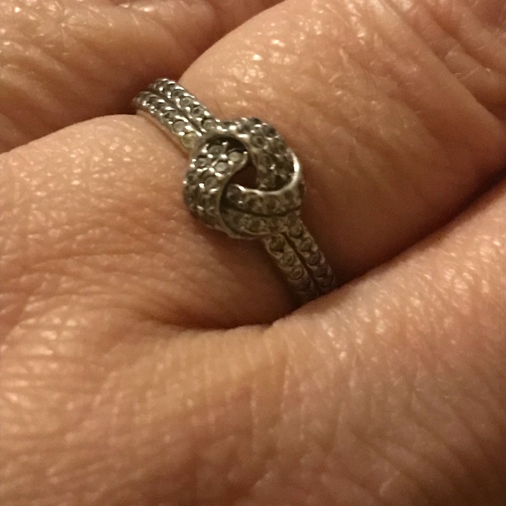 Pandora Silver Knot Ring ps925 ALE sz 54 / sz7